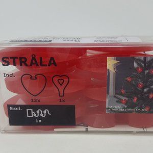 Strala Red Heart Light Covers NIB